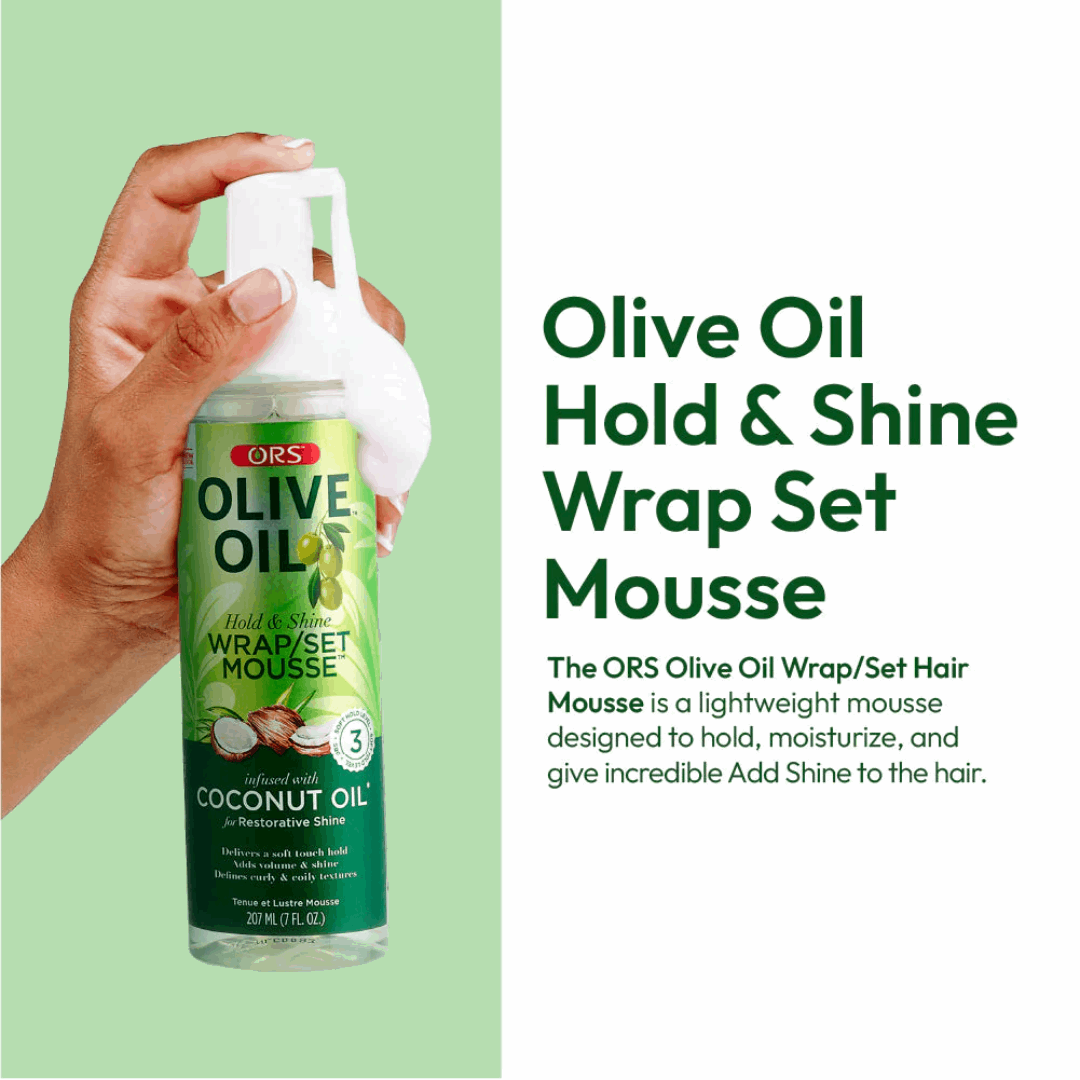 ORS Olive Oil Wrap Set Mousse 7oz