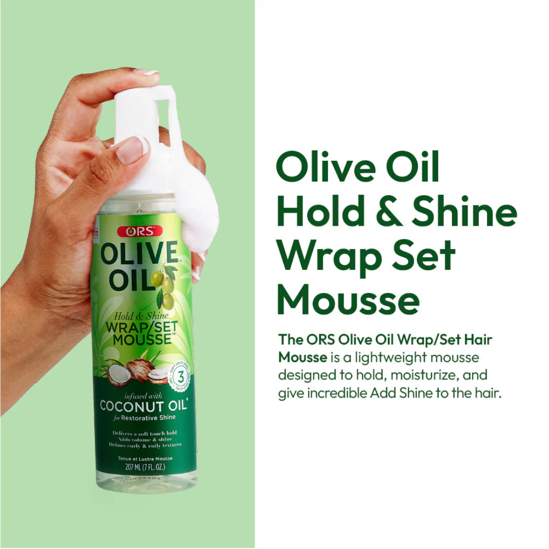 ORS Olive Oil Wrap Set Mousse 7oz