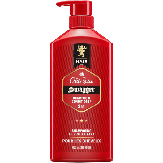 Old Spice Swagger 2-in-1 Shampoo & Conditioner for Men – 650ml