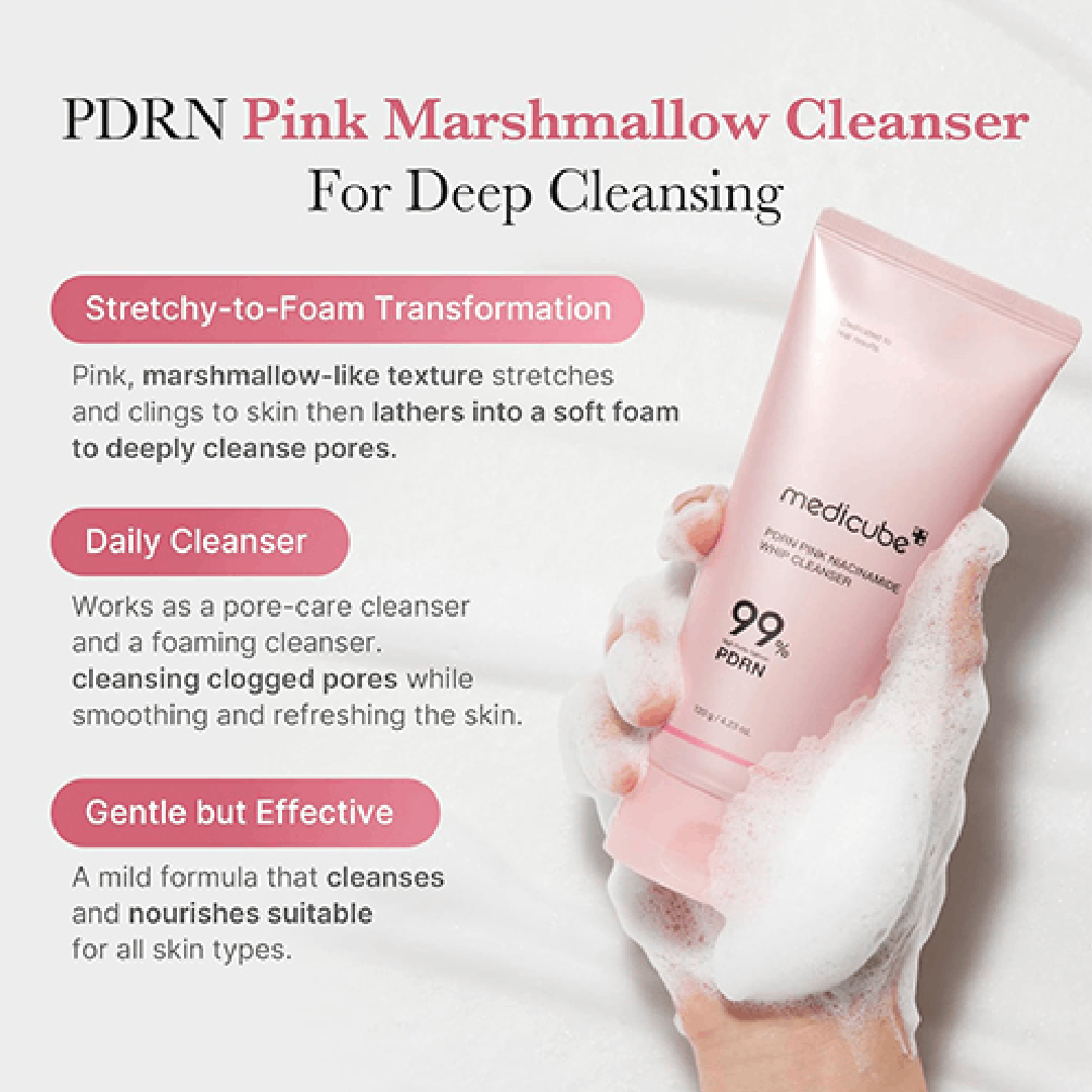Medicube PDRN Niacinamide Whip Cleanser 120g