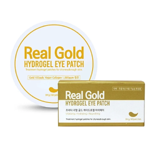 PRRETI Real Gold Hydrogel Eye Patch 60 Sheets