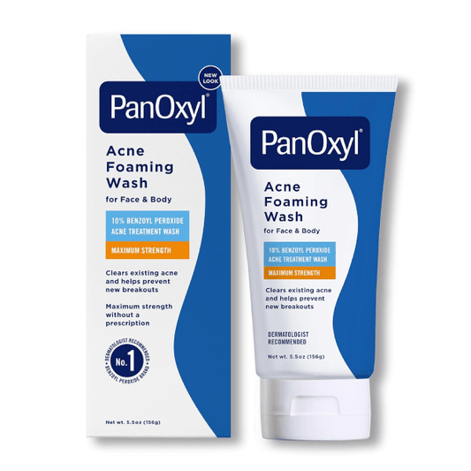 PanOxyl Acne Foaming Wash 10% Benzoyl Peroxide Maximum Strength