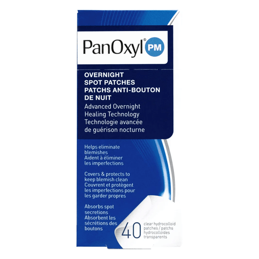 PanOxyl PM Overnight Spot Patches (Clear) 40 patchs