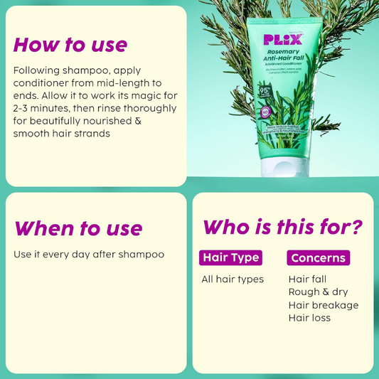 Plix Rosemary Anti Hair Fall Advanced Conditioner 175ml