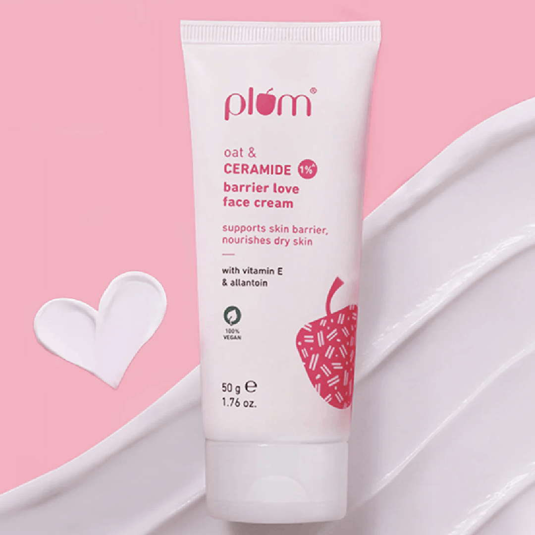 Plum 1% Ceramide Face Cream with Oat (50g)