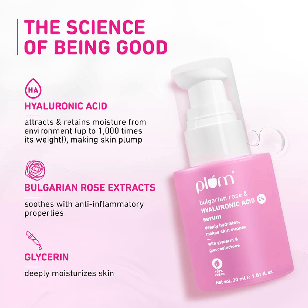 Plum 2% Hyaluronic Acid Serum (30ml)
