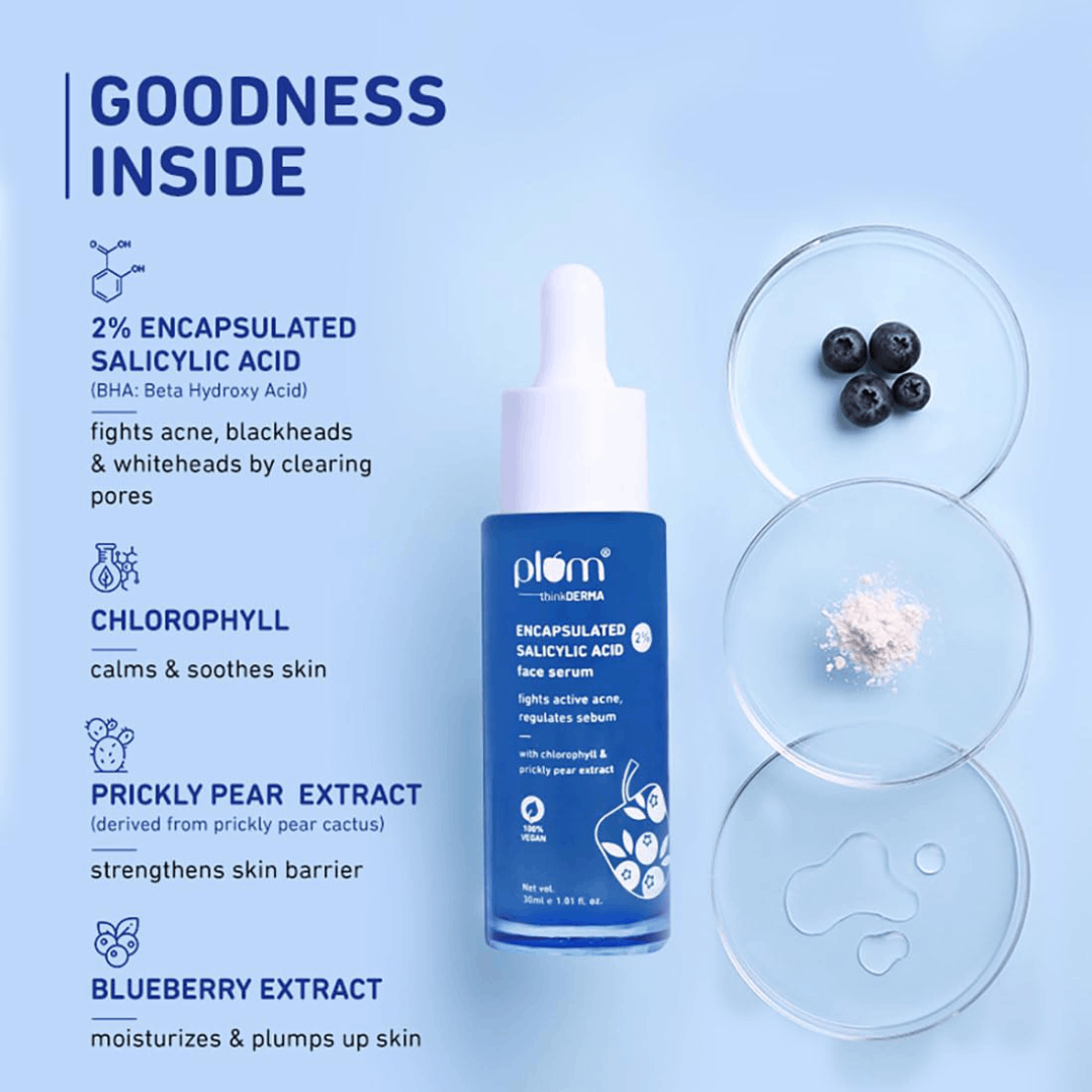 Plum 2% Encapsulated Salicylic Acid Face Serum (30ml)