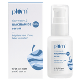 Plum Rice Water 10% Niacinamide Face Serum – Clarity Boost (30ml)
