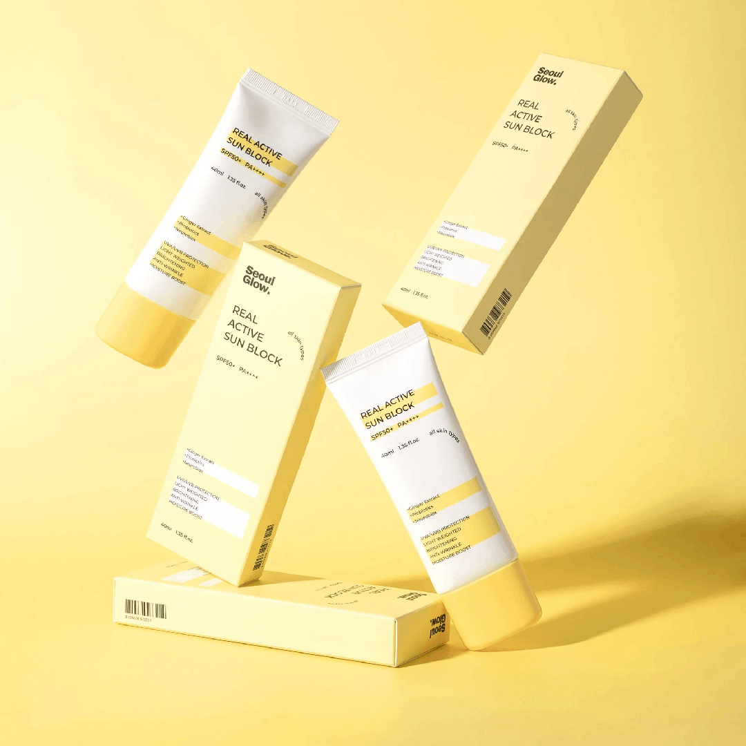 Real Active Sun Block SPF 50 – 40ml