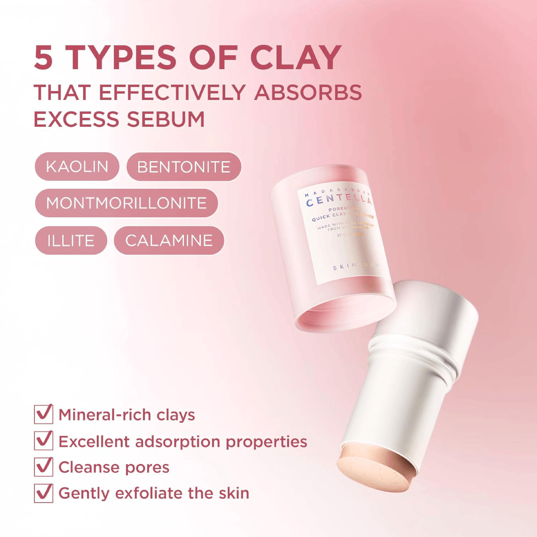 SKIN1004 Madagascar Centella Poremizing Quick Clay Stick Mask