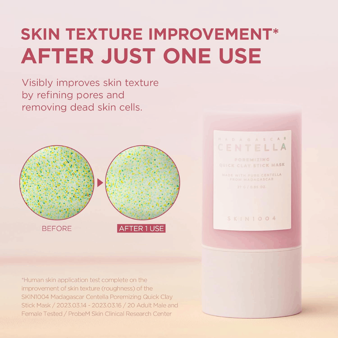 SKIN1004 Madagascar Centella Poremizing Quick Clay Stick Mask