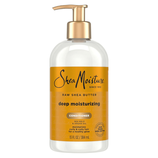 Shea Moisture Conditioner For Curly Hair Raw Shea Butter Restorative Deep Moisturizing Conditioner 384ml