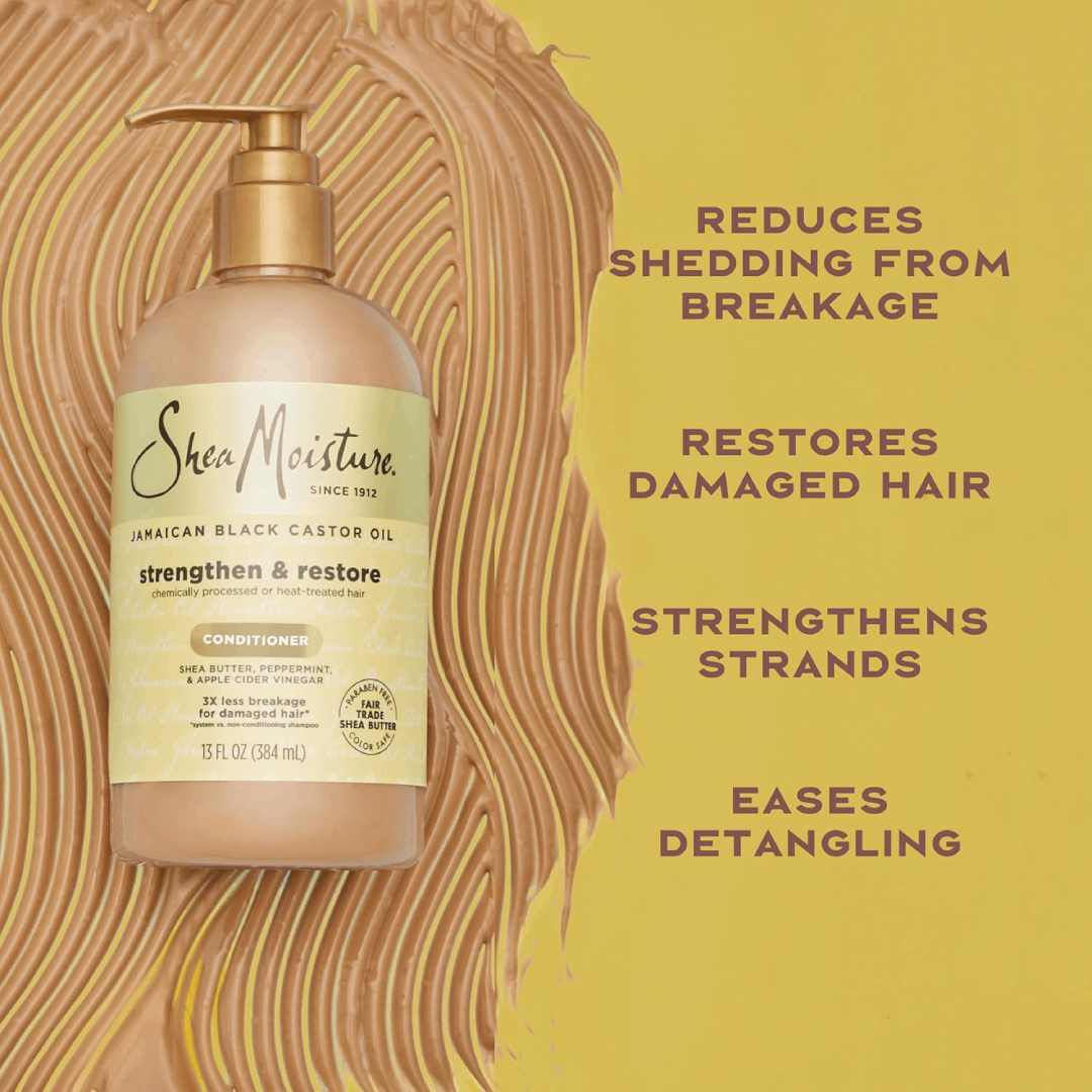 Shea Moisture Conditioner Pure Jamaican Black Castor Oil (13 oz)