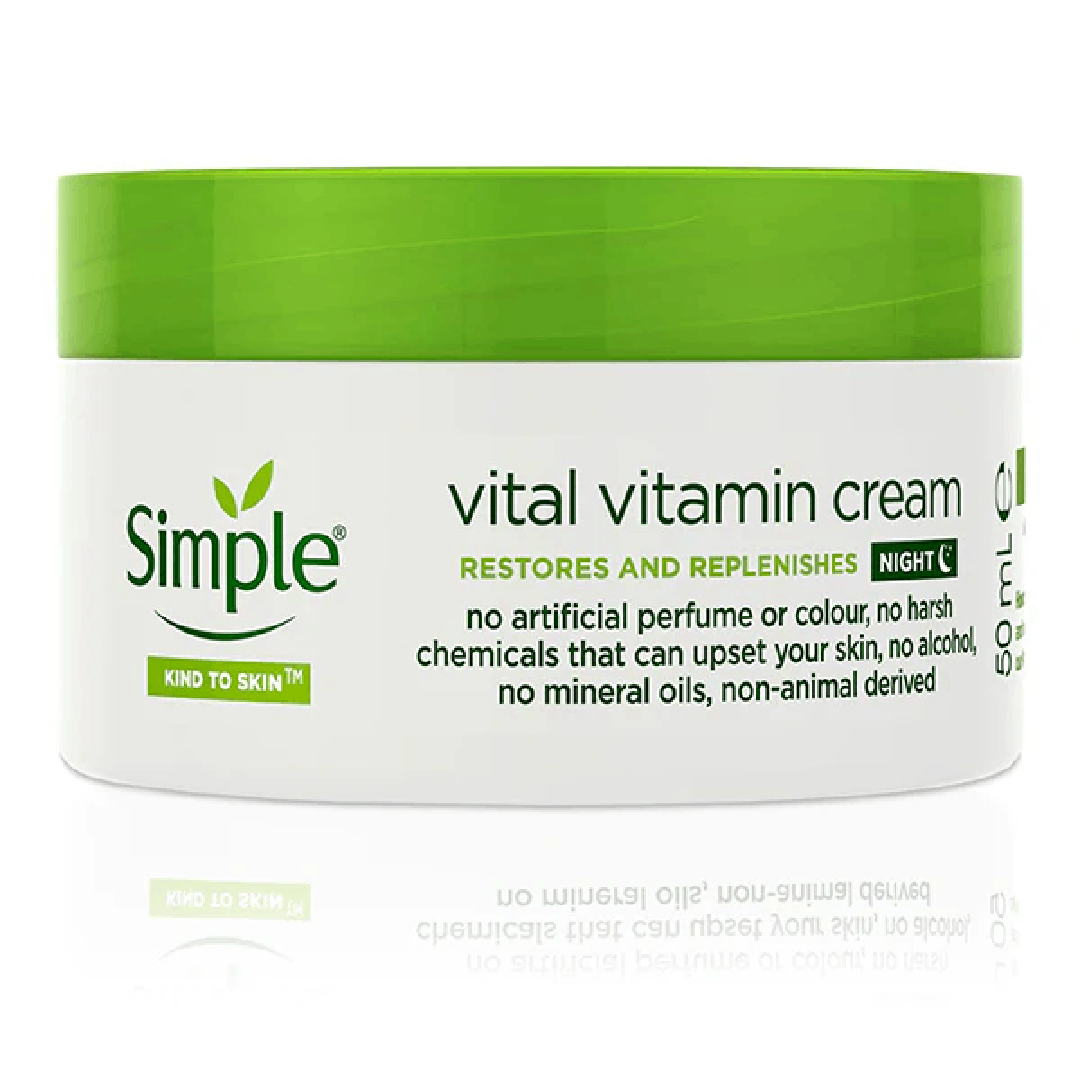 Simple Kind To Skin Vital Vitamin Night Cream (50ml)