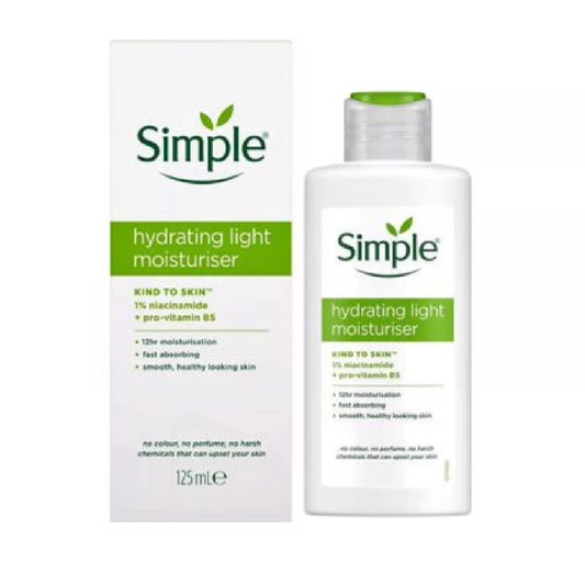 Simple Hydrating Light Face Moisturiser 125ml
