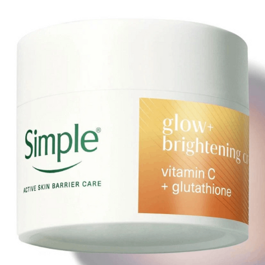 Simple Glow+ Brightening Cream Radiance Boosting Moisturiser – 50ml