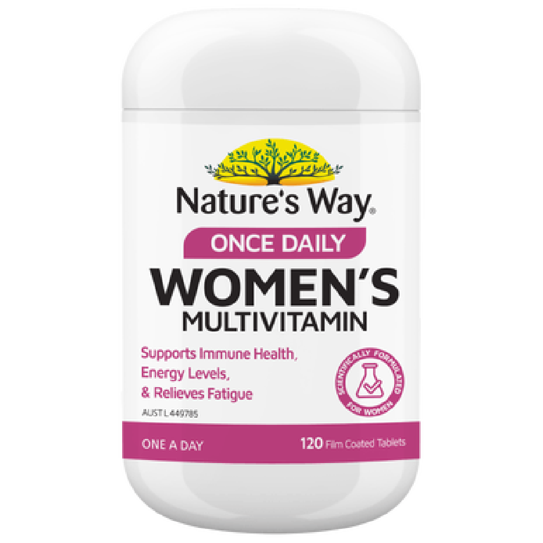 Nature’s Way Once Daily Women’s Multivitamin 120s