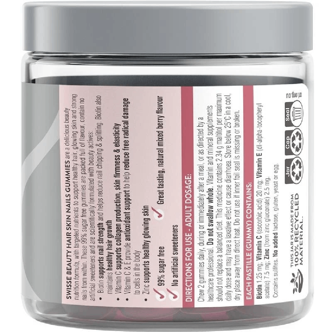 Swisse Hair Skin Nails Gummies 50 Pack