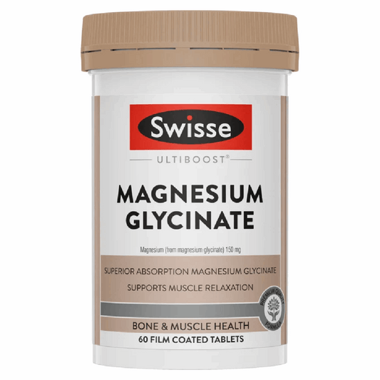 Swisse Ultiboost Magnesium Glycinate 60 Tablets
