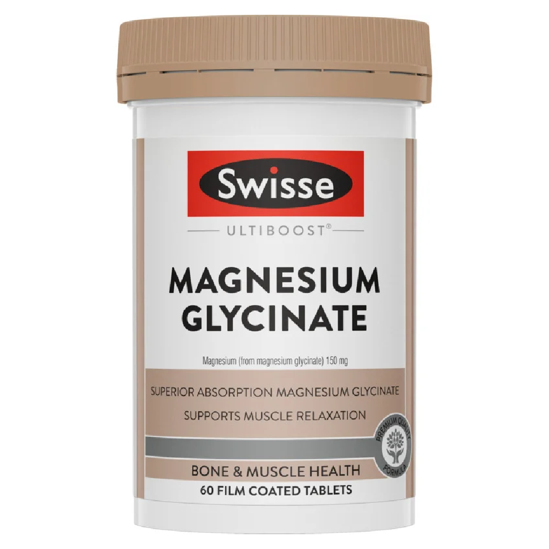 Swisse Ultiboost Magnesium Glycinate 60 Tablets