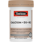 Swisse Calcium D3 + K2 60 Tablets