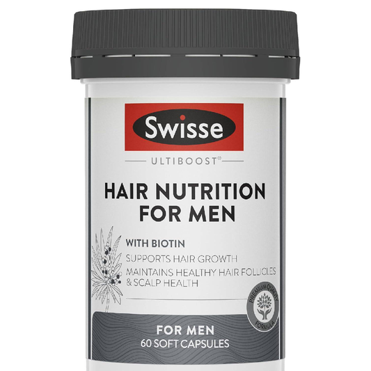 Swisse Ultiboost Hair Nutrition for Men – 60 Capsules