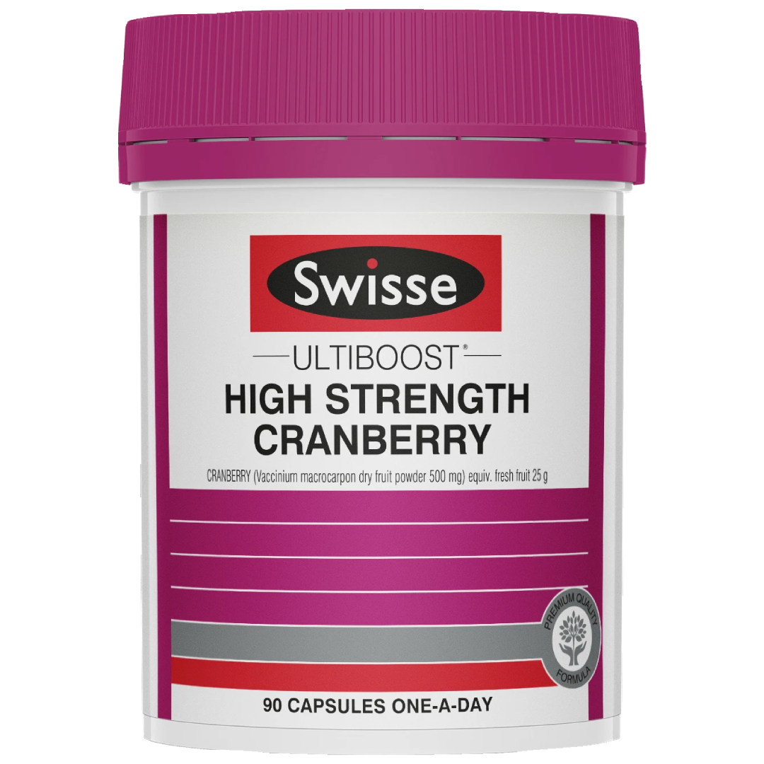 Swisse Ultiboost High Strength Cranberry 90 Capsules