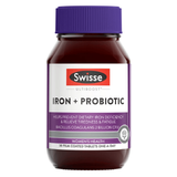 Swisse Ultiboost Iron + Probiotic 30 Tablets