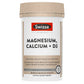Swisse Magnesium, Calcium + Vitamin D3 120 Tablets