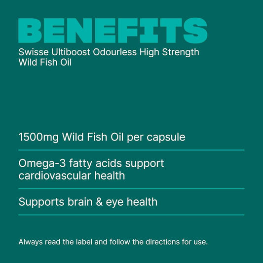 Swisse Fish Oil 1500mg (200 Caps)