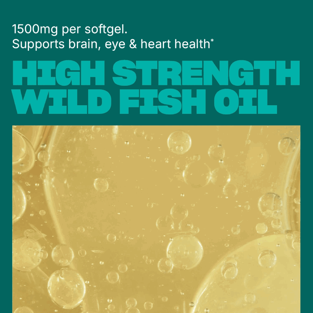 Swisse Odourless High Strength Wild Fish Oil 1500mg