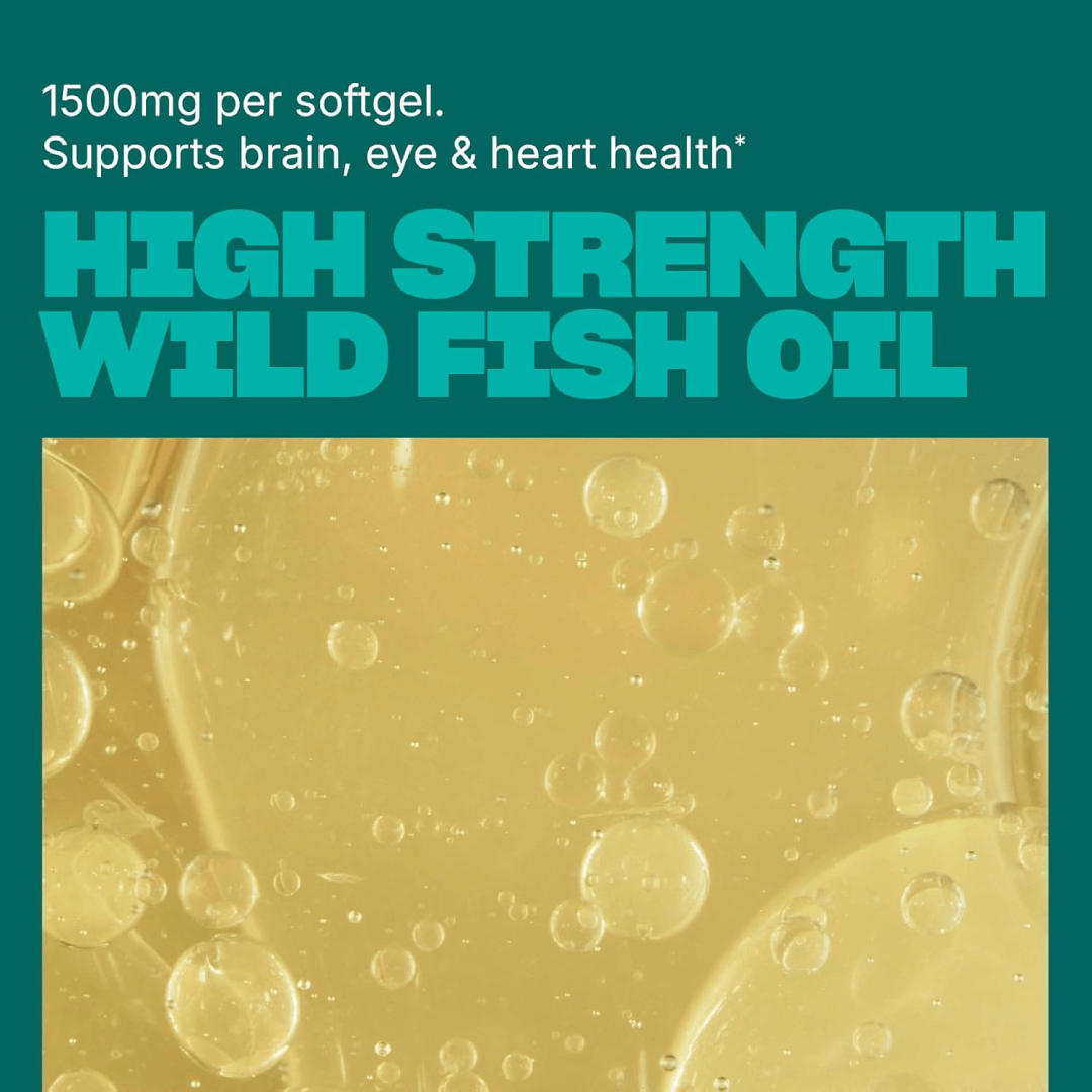Swisse Odourless High Strength Wild Fish Oil 1500mg