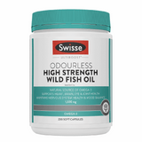 Swisse Odourless High Strength Wild Fish Oil 1500mg
