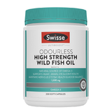 Swisse Odourless High Strength Wild Fish Oil 1500mg