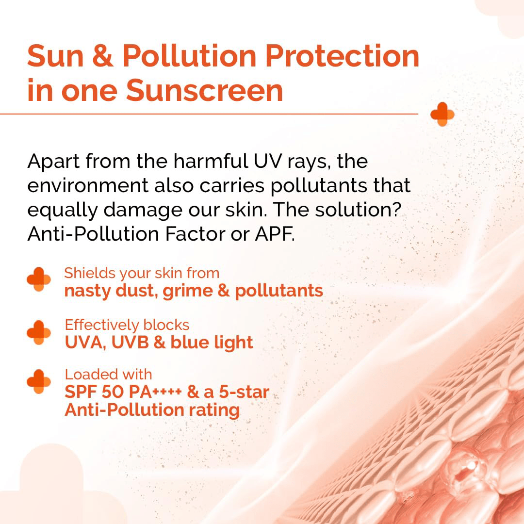 The Derma Co Hyaluronic Sunscreen Gel SPF 50