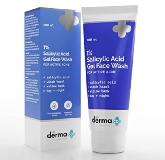 The Derma Co 1% Salicylic Acid Gel Face Wash 100ml