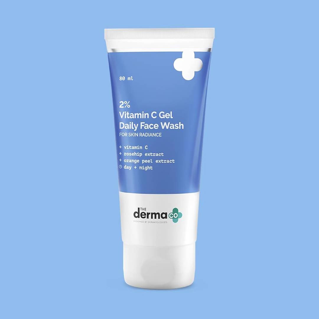The Derma Co 2% Vitamin C Gel Daily Face Wash – 80ml