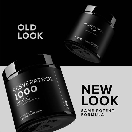 Toniiq Resveratrol 1000 (60 Capsules)