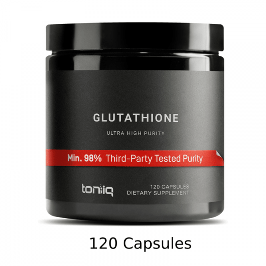 Toniiq Ultra High Strength Glutathione Capsules - 120 Capsules