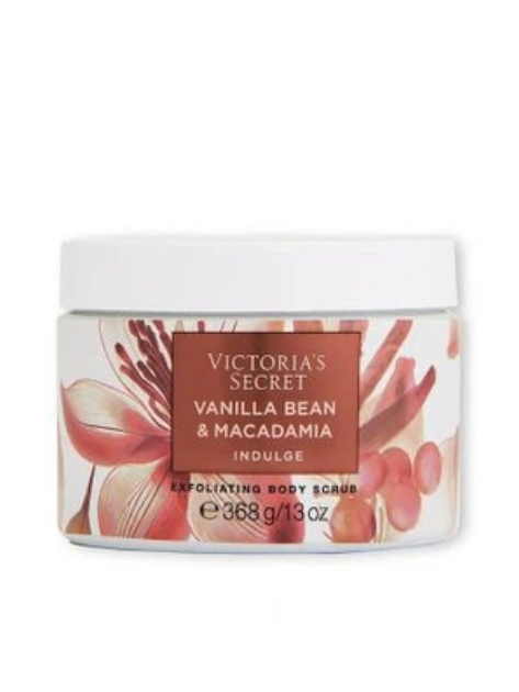 Vanilla Bean &amp; Macadamia Natural Beauty Exfoliating Body Scrub