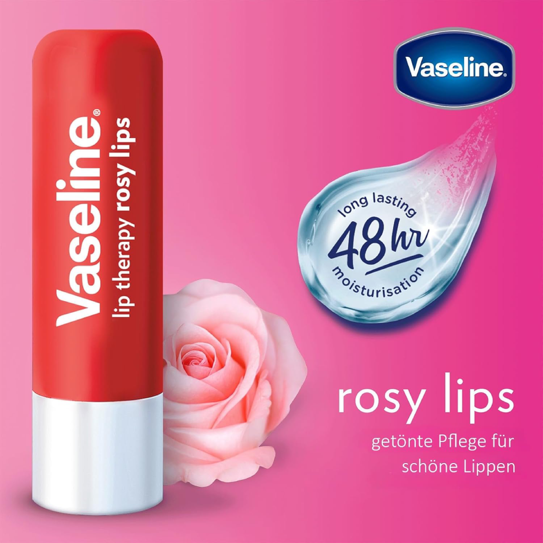 Vaseline Lip Therapy Rosy Lips 4.8g