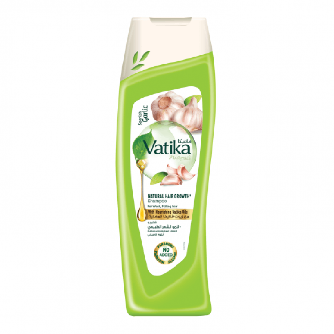Vatika Natural Hair Growth Garlic Shampoo 400ml