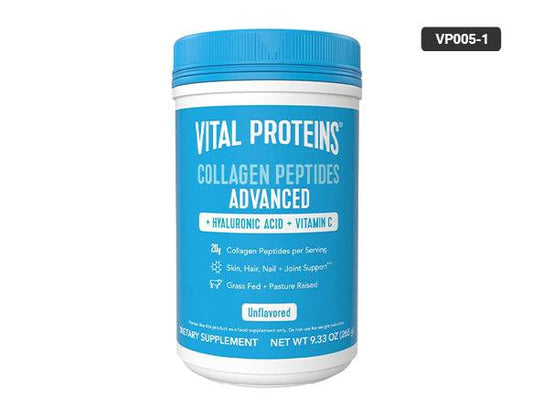 Vital Proteins Collagen Peptides Advanced Powder with Hyaluronic Acid &amp; Vitamin C (265g)