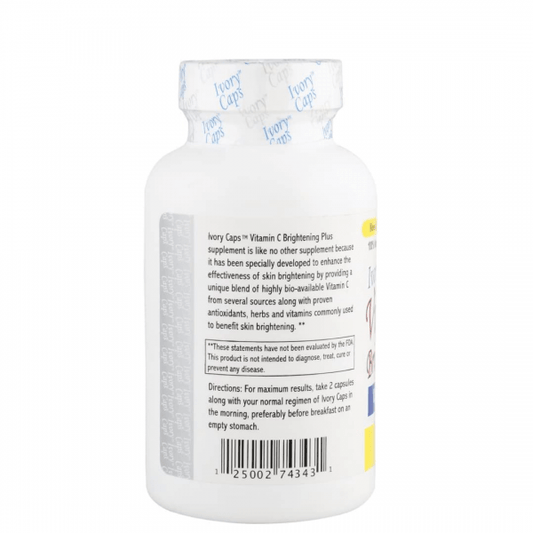 Ivory Caps Vitamin C Brightening Plus 60 Capsules
