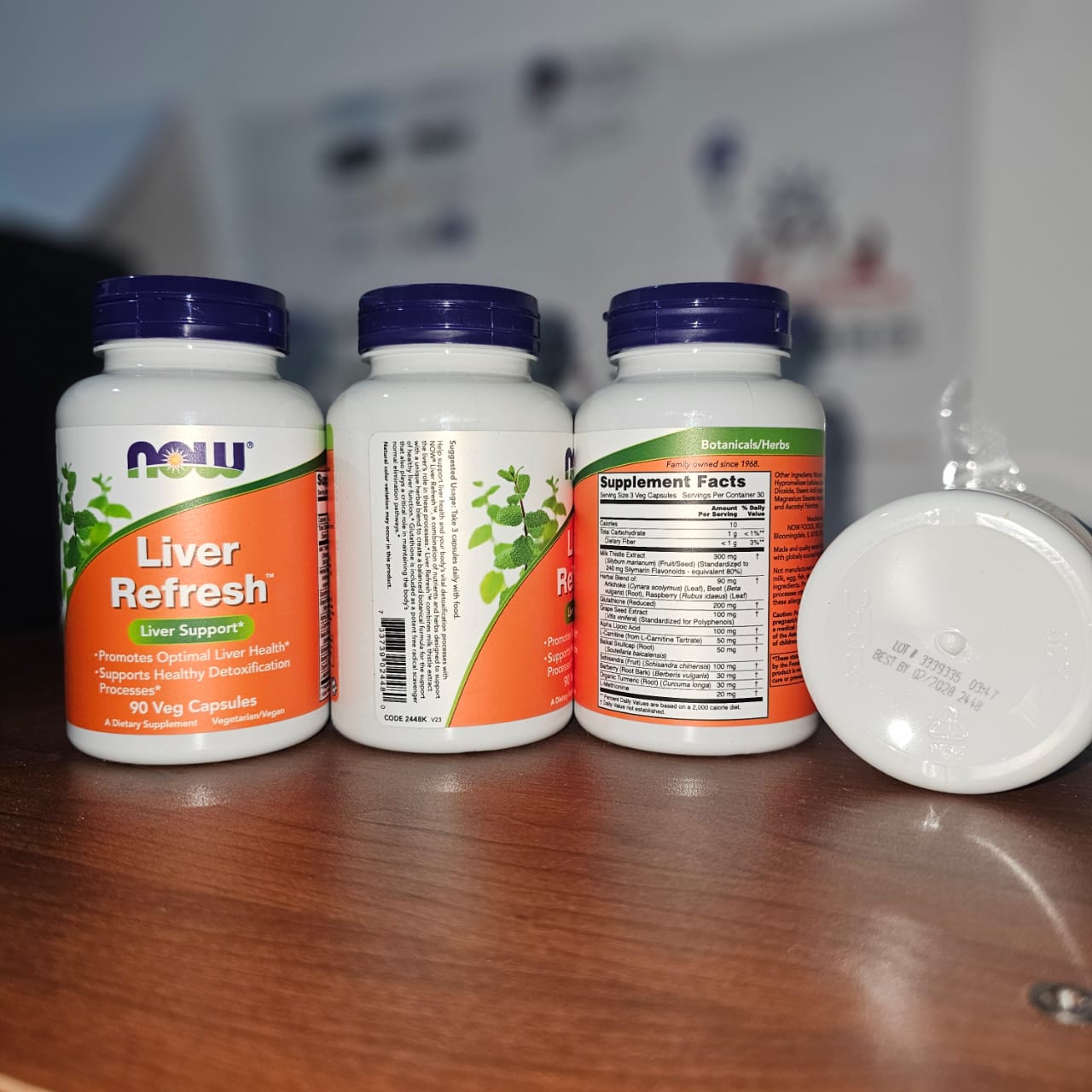 NOW Foods Liver Refresh – 90 Veg Capsules