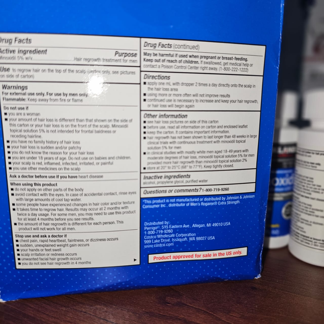 Kirkland Minoxidil 5% (6 Month Supply)