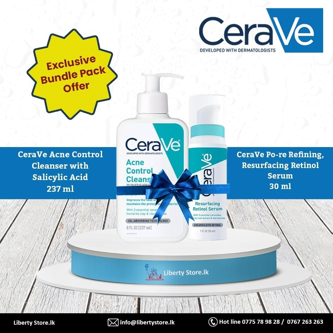 CeraVe Acne Control Cleanser & Pore Refining Duo