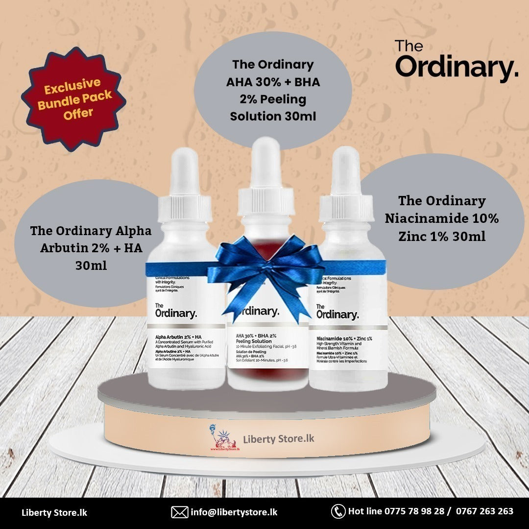 The Ordinary Skincare Trio Bundle