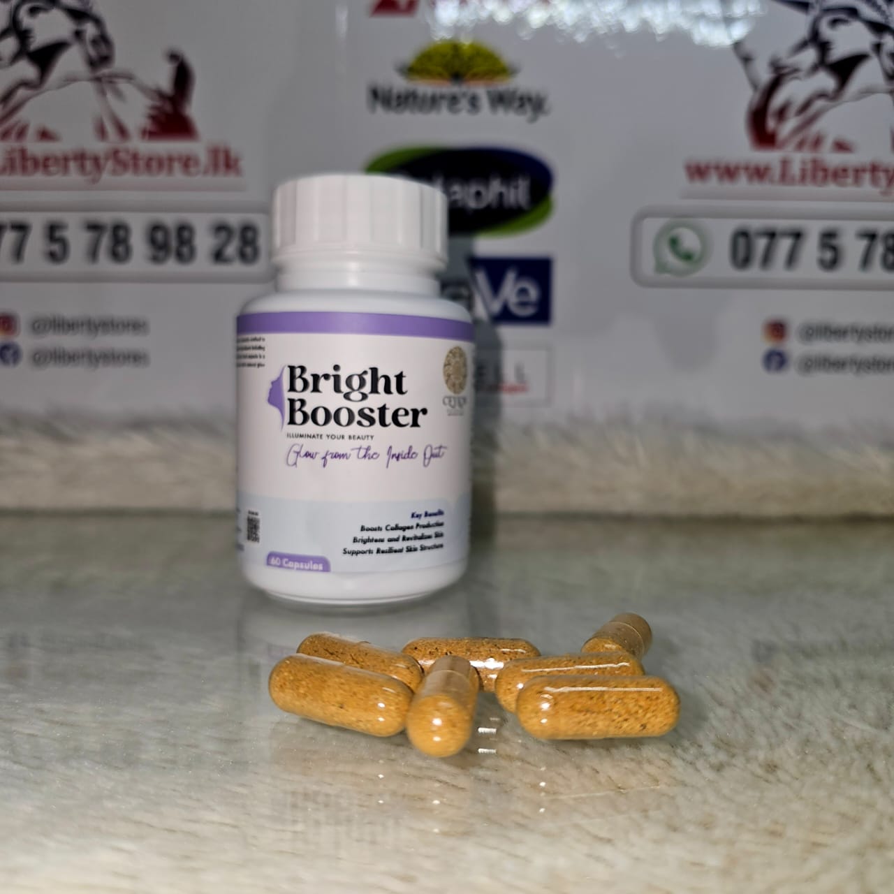 Ceylon Science Bright Booster – 60 Veg Capsules