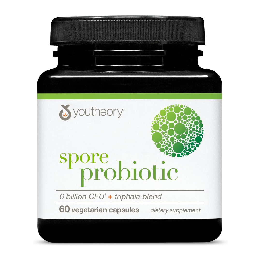 Youtheory Spore Probiotic 60 Capsules